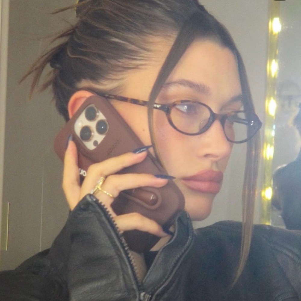 Bonnie Clyde BABY Glasses in Tortoise — as seen on Hailey Bieber